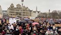 Хиляди хора на протест в Брюксел срещу ковид мерките