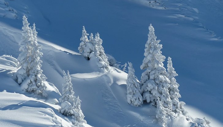 В популярния ски център Паландьокен дебелината на снежната покривка достигна 92 сантиметра