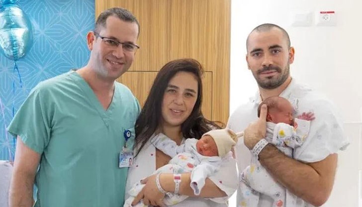 Бебенцата са се „срещнали“ чак след раждането Бебенцата са се „срещнали“ чак след раждането