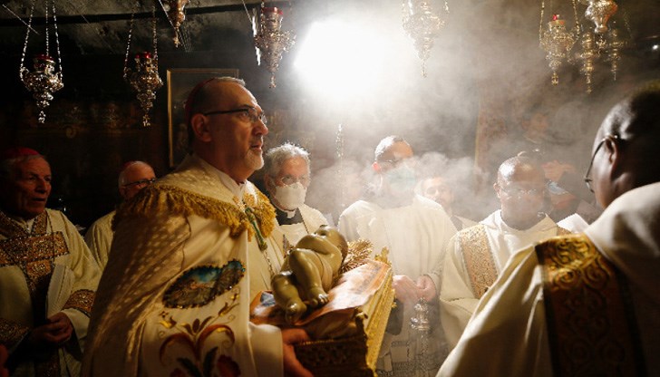 Нека  гледаме към бъдещето с надежда, призова Латинският патриарх на Ерусалим