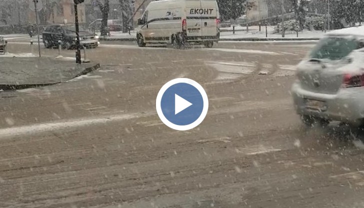 Снеговалеж в момента с натрупване в Крайдунавска Добруджа има само в Силистра и района