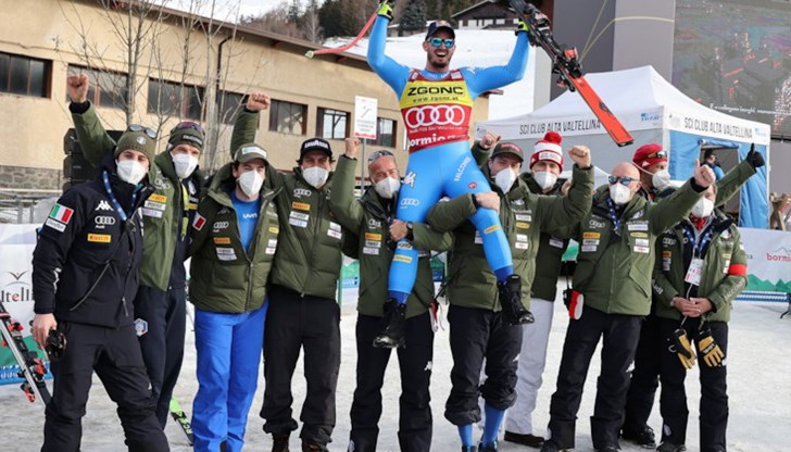 Доминик Парис спечели спускането на пистата “Стелвио” в Бормио и така стана първият с 6 победи за световната купа в дисциплината на едно и също трасе Доминик Парис спечели спускането на пистата “Стелвио” в Бормио и така стана първият с 6 победи за световната купа в дисциплината на едно и също трасе