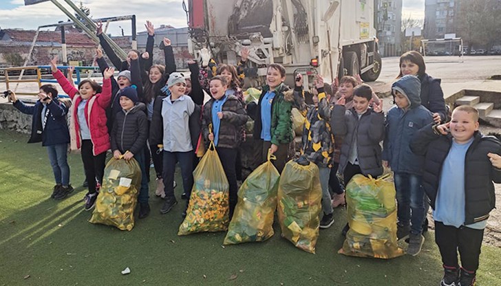 Учениците от СУ „Йорадан Йовков“ Град Русе – Екошампиони с кауза