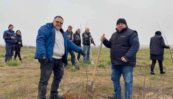 Старото сметище край града се превърна в гора с вече 365 дървета