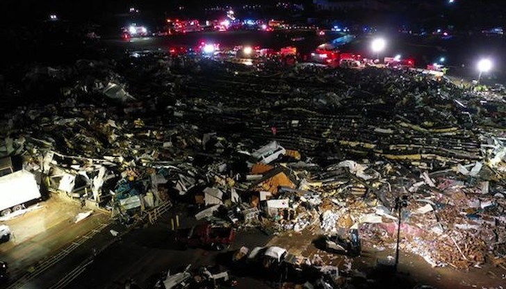 В Кентъки е обявено извънредно положение В Кентъки е обявено извънредно положение