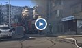 Пожар обхвана жилищна сграда в Бургас