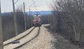 Влак премаза лек автомобил на жп прелез в Дупница