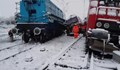 Два товарни влака са се сблъскали в София, дерайлирали са локомотиви