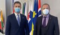 Министър Сандов обсъди замърсяването на въздуха над Русе с румънския си колега