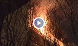 Взрив и пожар във варненски блок
