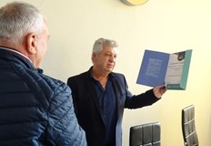 Илия Данев кара седмия си мандатКметът на с Екзарх ЙосифИлия Данев бе