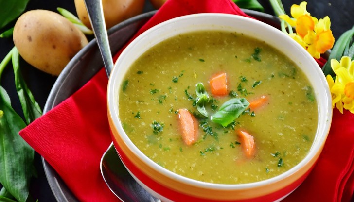Застройката може да прикрие недобре нарязани зеленчуци и да придаде по-плътна текстура на супата