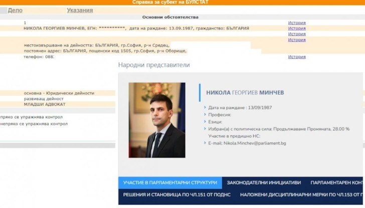 Лили Иванова и Слави Трифонов сред потърпевшите, Тома Биков също регистриран като актьор, осъществяващ артистична дейност Лили Иванова и Слави Трифонов сред потърпевшите, Тома Биков също регистриран като актьор, осъществяващ артистична дейност