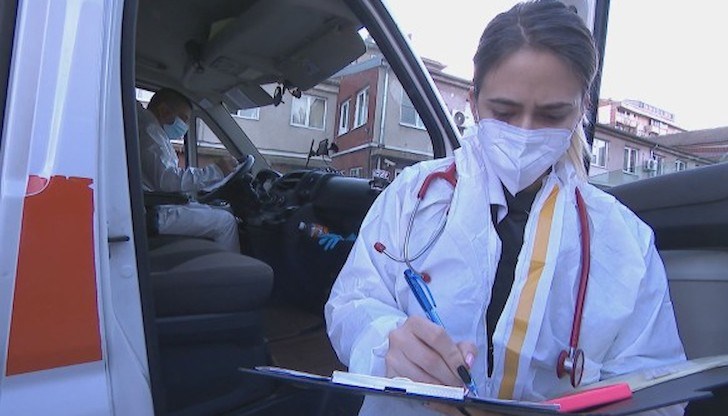 От около 3000 повиквания седмично в София, 500 са за пациенти с коронавирус