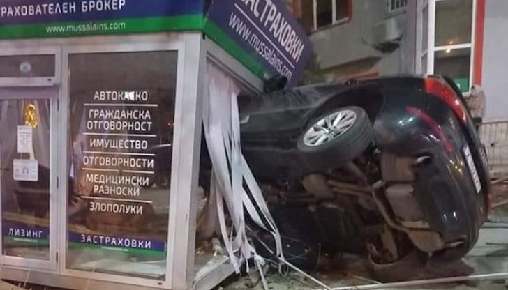 Шофьорът е отказал проба за алкохол