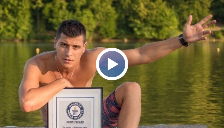 Отличеният с рекорд на Гинес русенец ще се бори за чисто Черно море