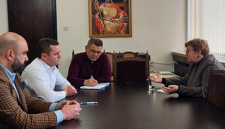 Кметът на Русе Пенчо Милков се срещна с новия директор