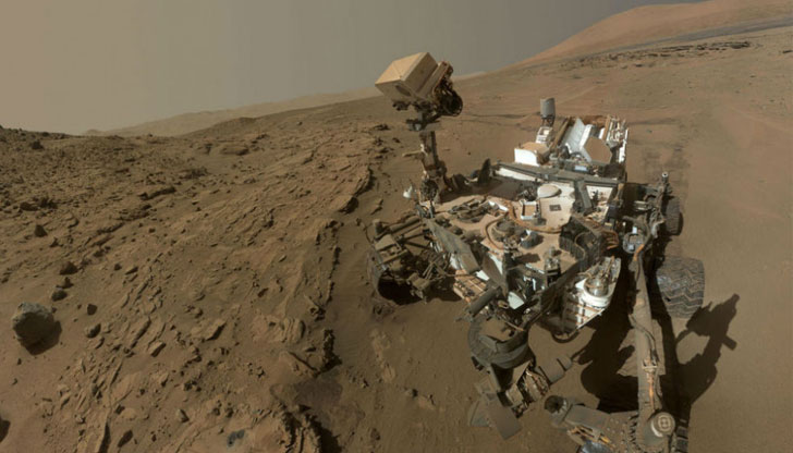 Марсоходът се е натъкнал на необичайна смес от химични елементиНеобичайна