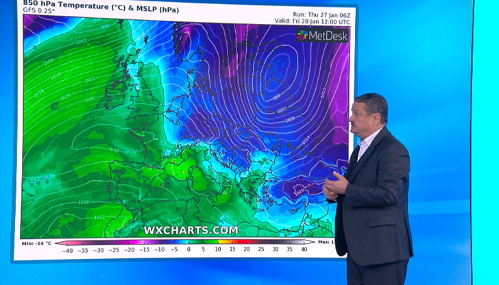 Студът си отива.Месецът ще започне с нормално февруарско време. В