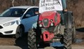 Лозари от Плевенско излязоха на протест на пътя София - Русе