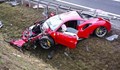 Ferrari за 300 0000 евро се размаза на магистрала в Полша