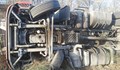 Ваденето на катастрофирал ТИР затваря пътя Велико Търново - Русе