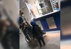 На регистратура в болницата въпреки критичното състояние на жената дежурната