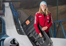 Родената в Русе Мирела Рахнева за втора олимпиада представя Канада в скелетона На
