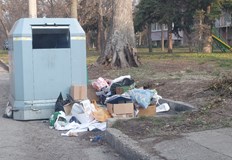 Проблемът е по улица Алеи Възраждане от блок Струмица до края