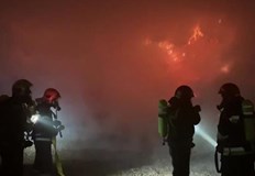 Пожар е избухнал снощи във вилна постройка край ловешкото село
