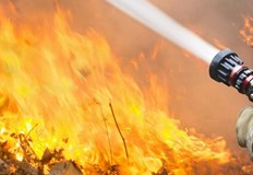 Пожар е възникнал тази нощ около 02 55 часа в Центъра