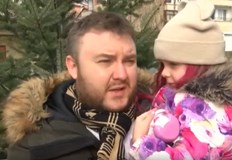 Сред бегълците от войната е и младо семейство от Киев Те