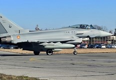 Испанските изтребители които ще изпълняват съвместно с българските задачи по