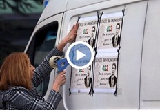 Автошествието което имитира протеста в Отава събра няколко десетки душиАвтошествие