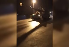 Колона от бронирана техника по улиците на Донецк предизвика масов смут