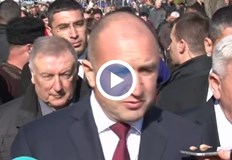 Президентът е на посещение в Сунгурларе След зловещото плячкосване на държавата