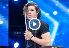 Ник Николаев разби сцената с изпълнението си на барабаниРусенецът Ник Николаев разби