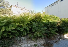 Пустеещото и буренясало място което се намира до Кукления театър