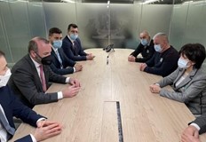 Представителите на ГЕРБ Кърджали запознаха председателят на ЕНП как