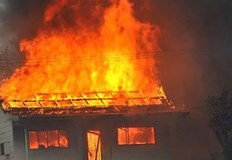 В РУ Бяла изясняват причините за пожар нанесъл щети