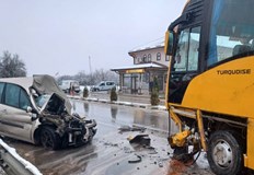 Инцидентът е станал по пътя Шумен Бургас край СмядовоМъж