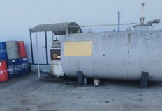 Митничарите са се натъкнали на цистерна свързана с бензиноколонка2066 л