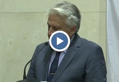 Вътрешният министър Бойко Рашков дава брифинг след заседанието на Междуведомствената