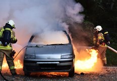 Служители на РУ Бяла изясняват сигнал за пожар в