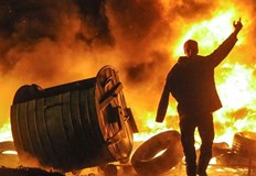 Втора тежка нощ очакват жителите на украинската столица КиевСтотици свидетелски