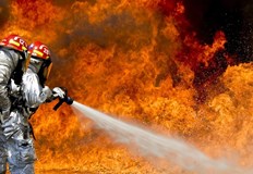 Евакуирани са работниците пожарът е овладянДестилатор за отпадни химикали се