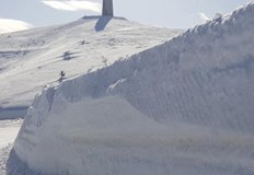 По пътя между Троян и Кърнаре има снегонавяванияЗатвориха изцяло за