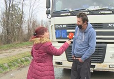 Началото на военната операция завари много украински шофьори на българо румънската граница