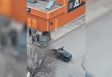 Лек пътен инцидент стана в ранния следобед в квартал Дружба