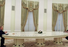 Руският президент разговаря с германския канцлер в МоскваРуският президент Владимир Путин